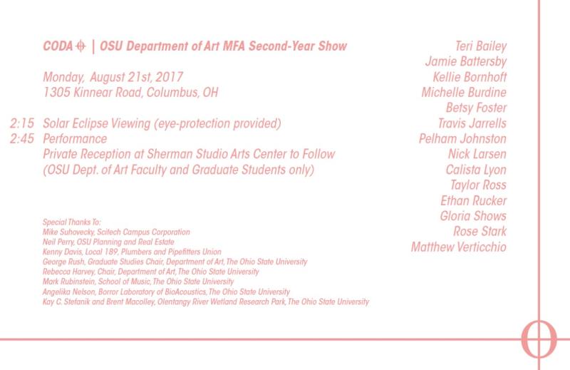 MFA second-year show, OSU