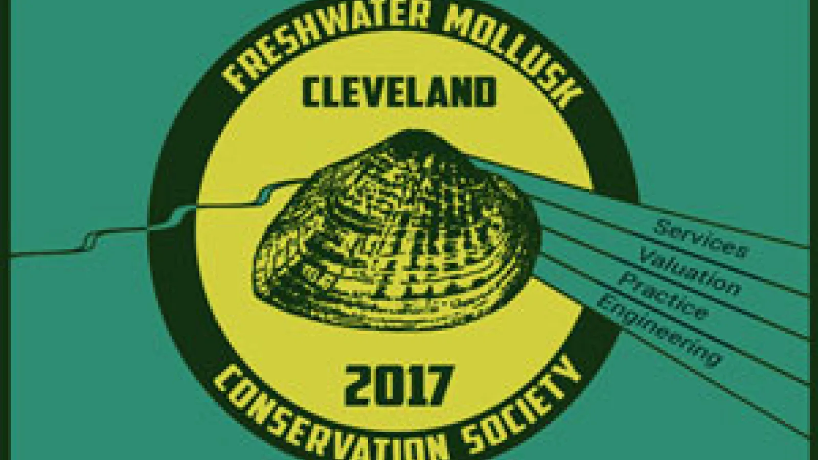logo og the 2017 symposium of the Freshwater Mollusks Conservation society