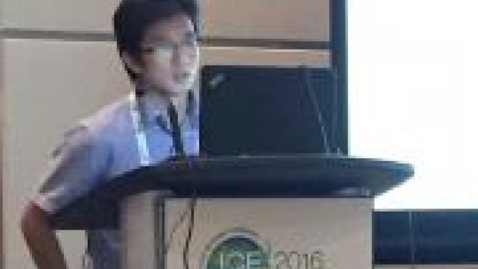 Huayan Chen at ICE 2016