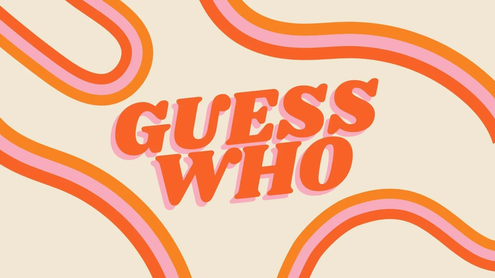 Guess Who event artwork