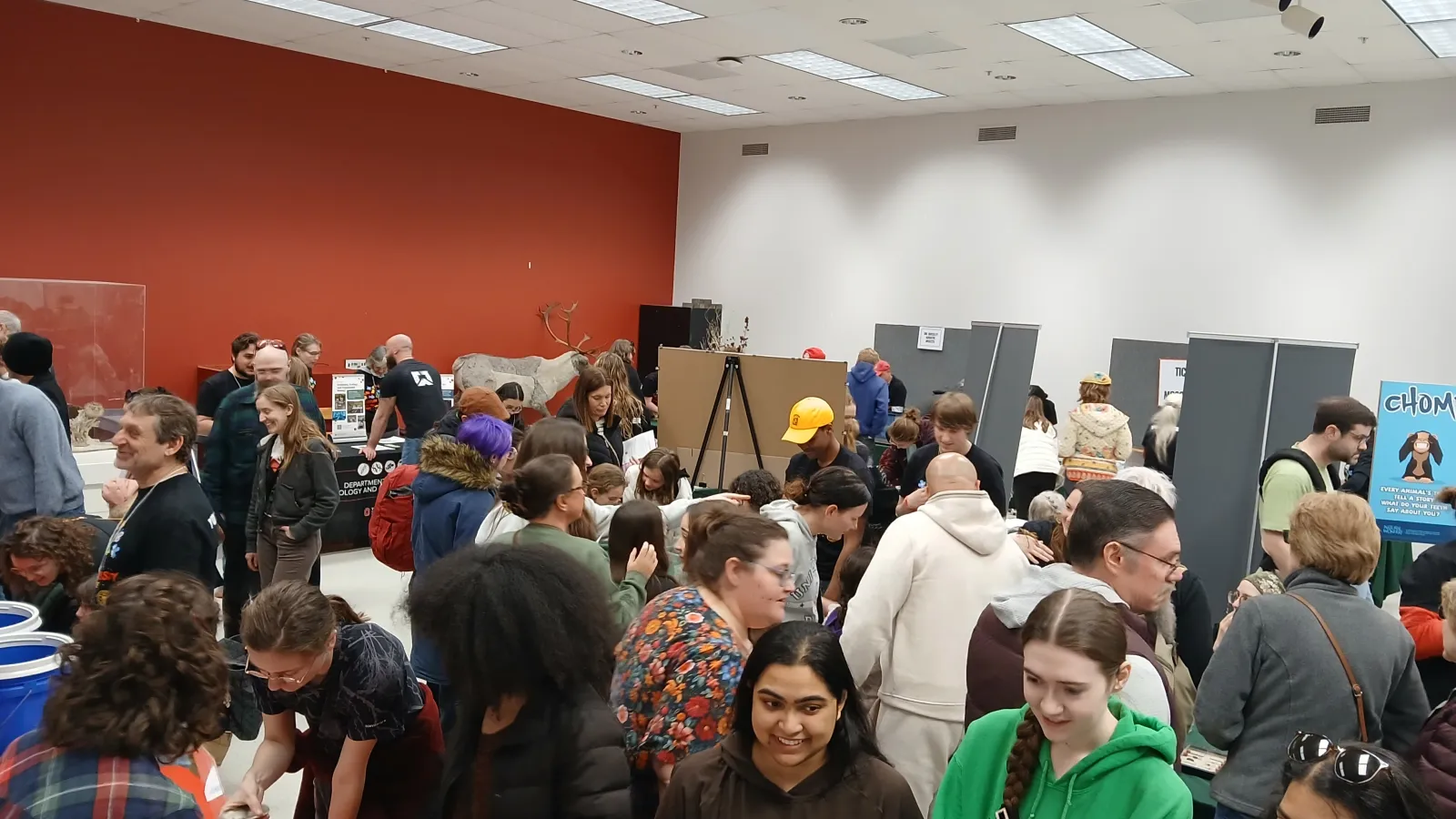 Crowd of people.