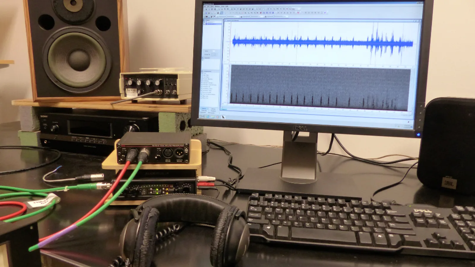 Digitizing station in Borror Lab