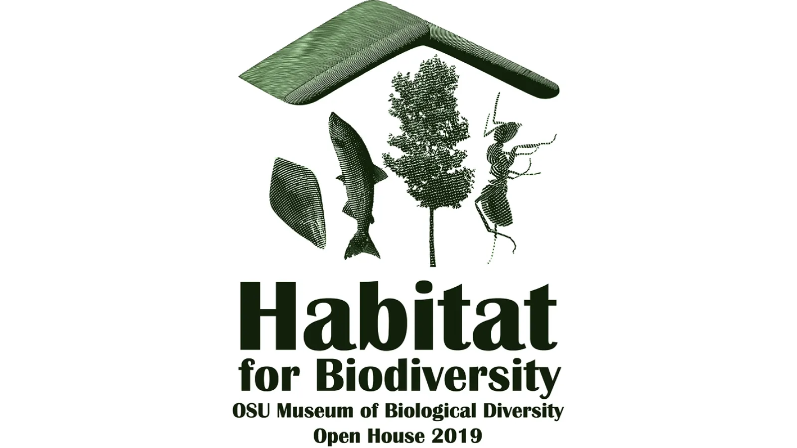 Habitat for Biodiversity graphic in green