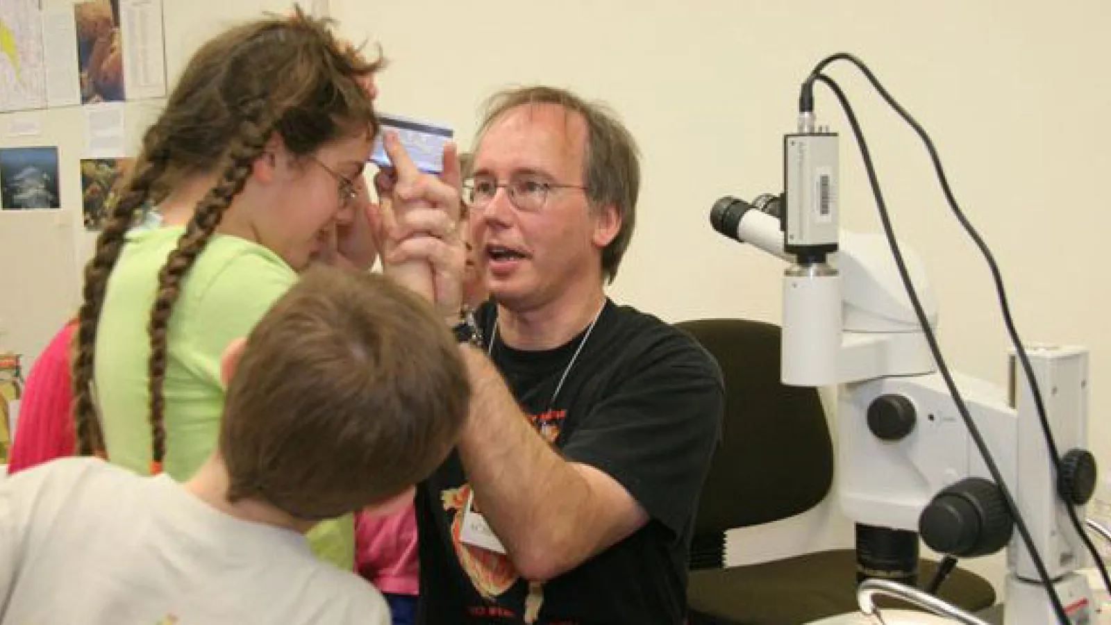 Acarology Lab during Open House 2005