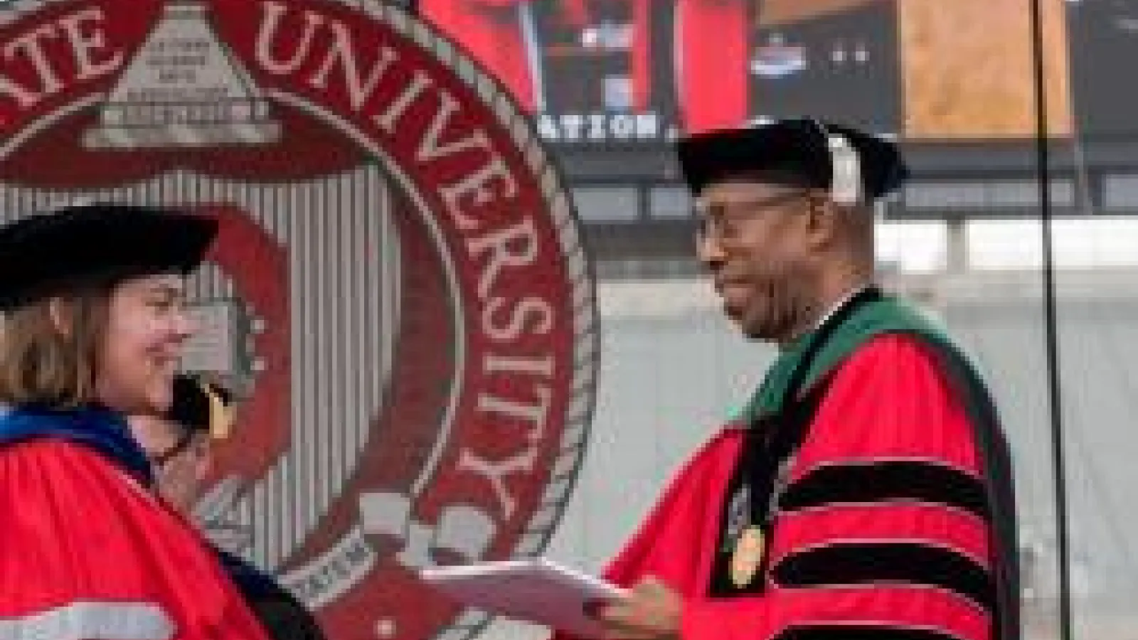 SP Commencement President Drake
