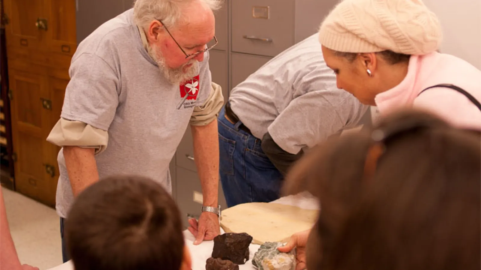 Fossils at 2012 Open House