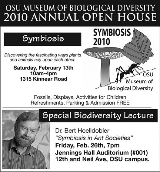 Flyer for Hoelldobler lecture in 2010