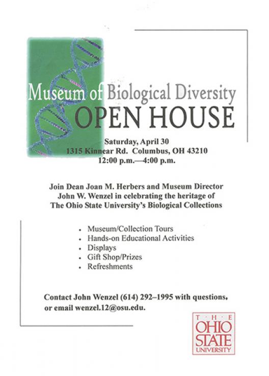 2005 Open House flyer 2005 Open House flyer