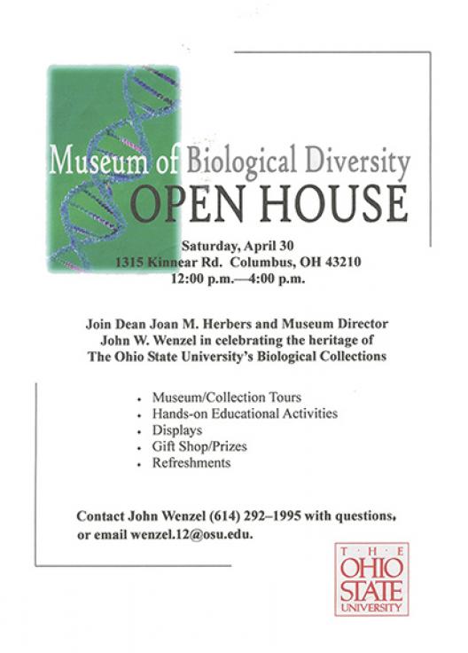 2005 Open House flyer