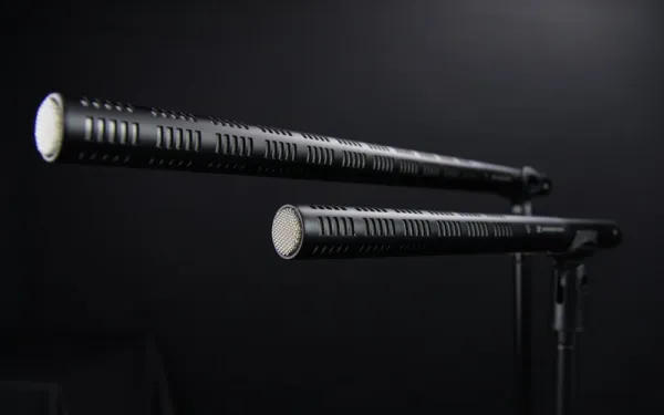 picture of a shotgun microphone