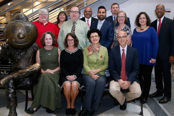 OSU distinguished staff awardees 2017