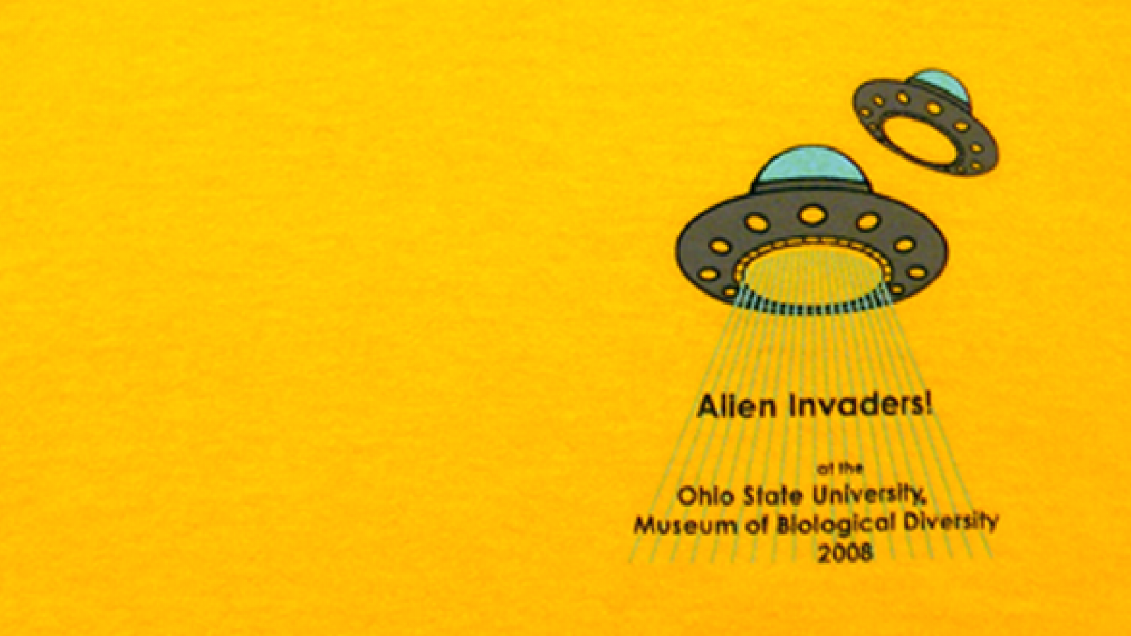 T-shirt design for the 2008 Open House